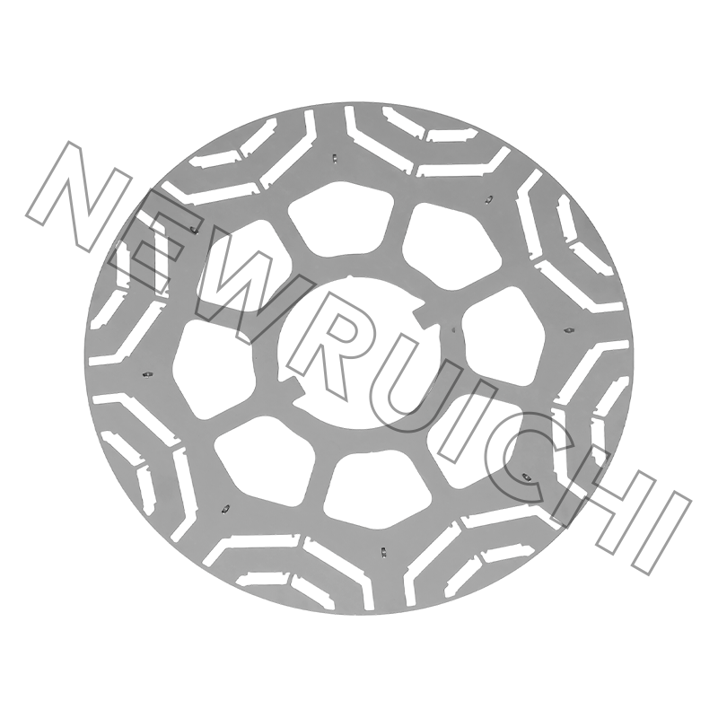 Uzorak laminacije statora/rotora izrezan laserom